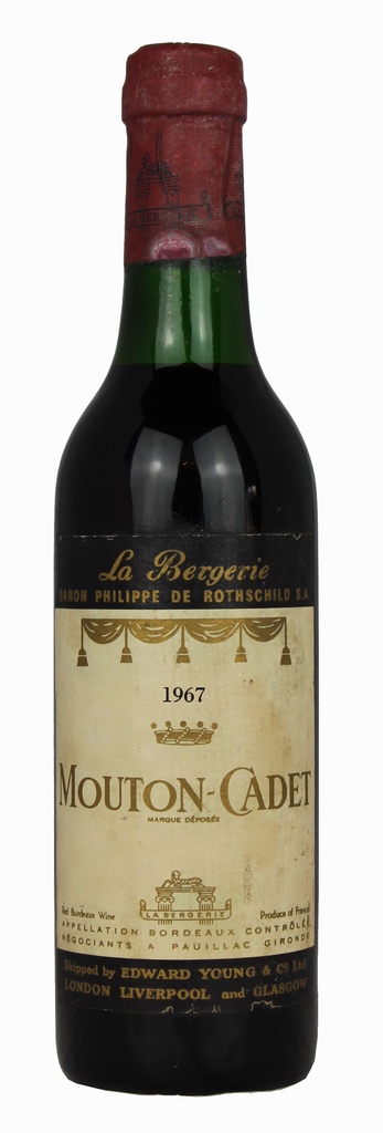 Château Mouton Rothschild 1967 750ml 1967 Château Mouton Rothschild, Pauillac – Wine Consigners Inc.